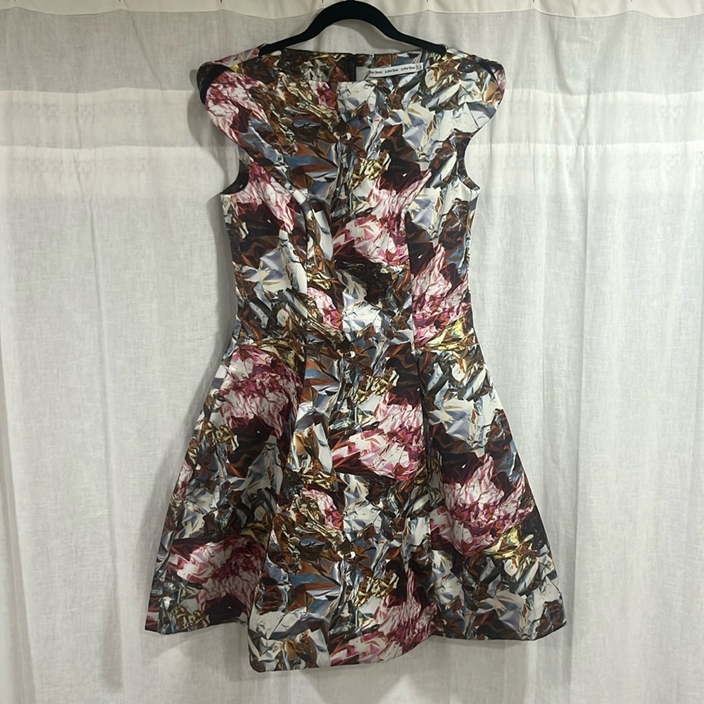 & Other Stories Jewel Fit and Flare Cocktail Dress